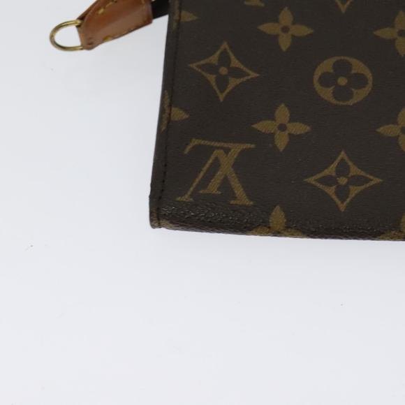 LOUIS VUITTON Monogram Bucket GM Accessory Pouch LV Auth th6063 - Picture 15 of 16